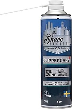 Limpieza de herramientas de peluquería