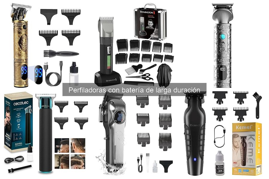 Accesorios Esenciales para Perfiladoras de Batería Duradera