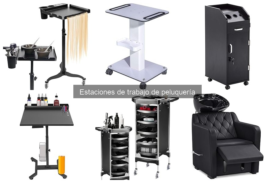 Accesorios imprescindibles para estaciones de trabajo de peluquería