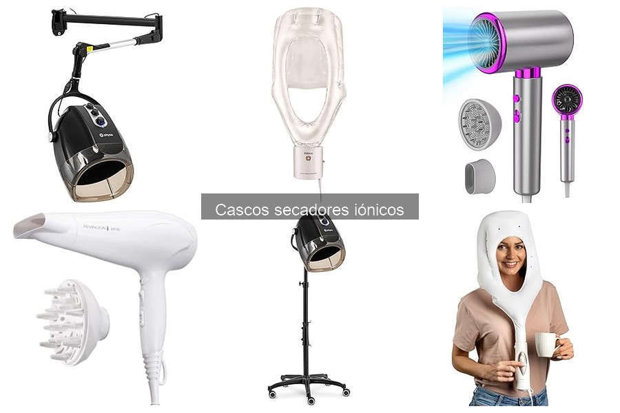 Alternativas a cascos secadores iónicos para el cabello