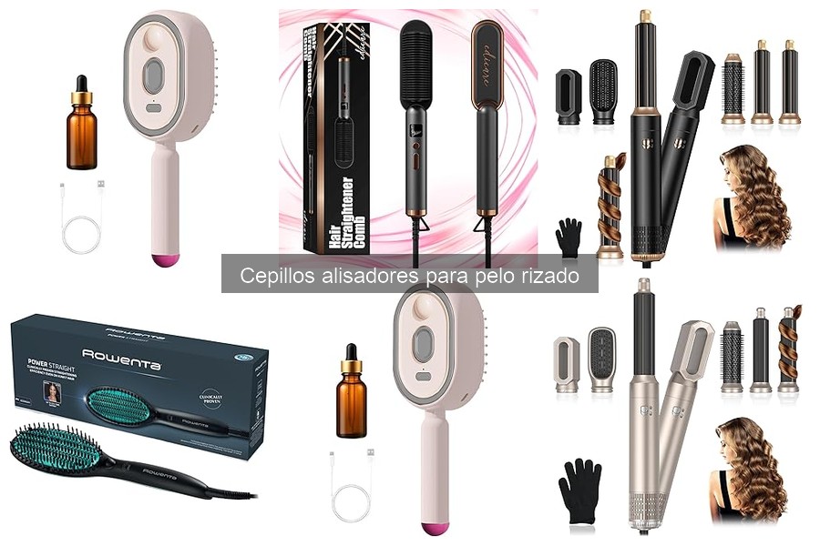 Alternativas a cepillos alisadores para alisar el cabello