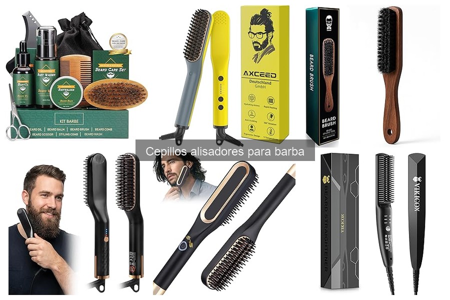 Alternativas a cepillos alisadores para barba: opciones efectivas