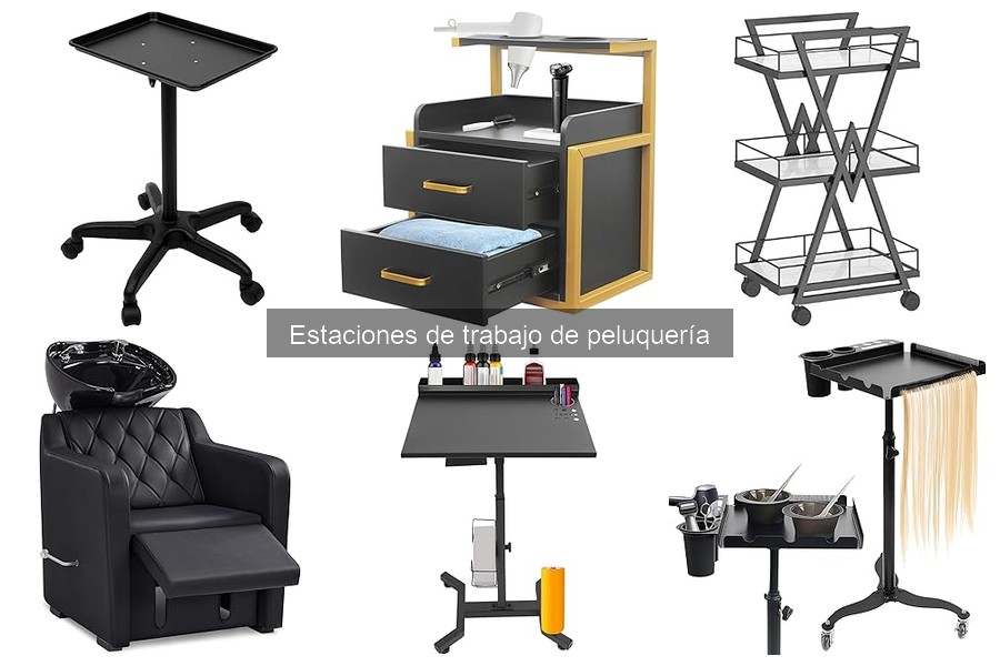 Alternativas a Estaciones de Trabajo de Peluquería para Espacios Pequeños