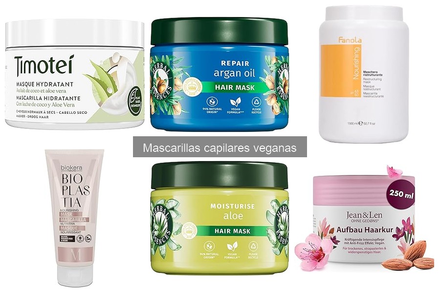 Alternativas a las mascarillas capilares veganas que debes conocer