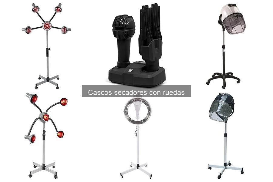 Alternativas a los cascos secadores con ruedas para el hogar
