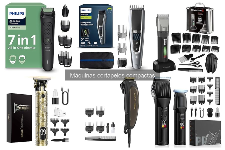 Alternativas a máquinas cortapelos compactas para el hogar