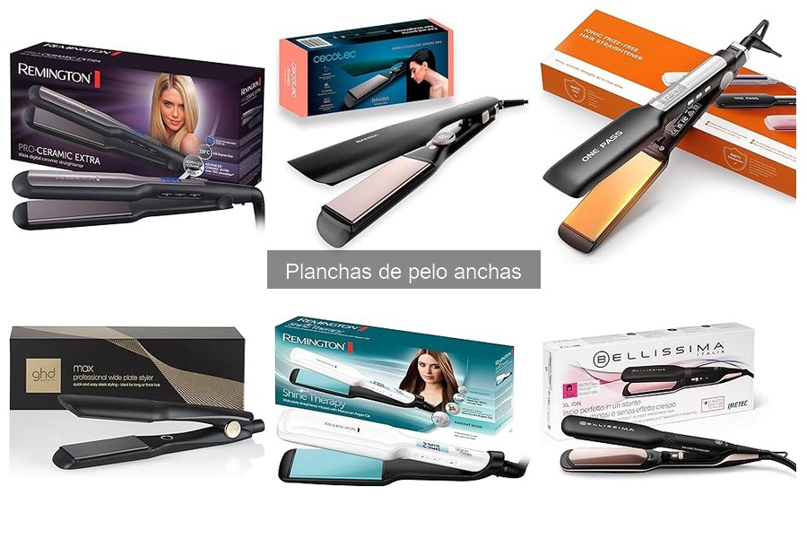 Alternativas a Planchas de Pelo Anchas para Cabellos Rizados