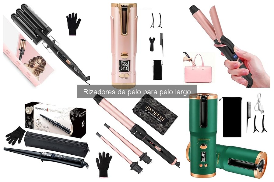 Alternativas al rizador de pelo para ondas en cabello largo