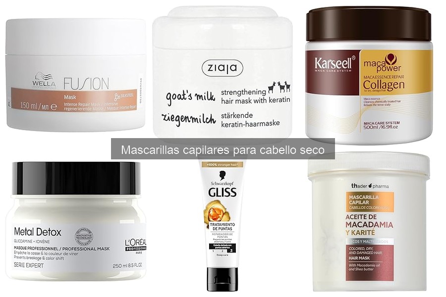 Alternativas efectivas a las mascarillas para cabello seco