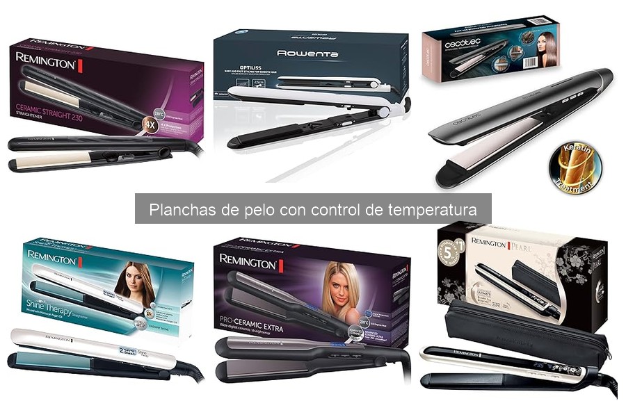 Alternativas Efectivas a las Planchas de Pelo con Control de Temperatura
