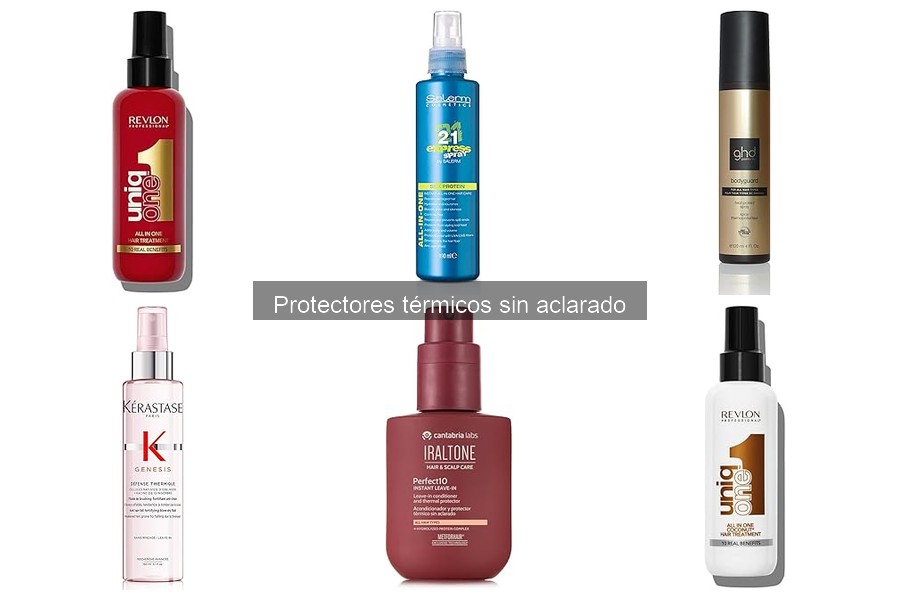 Beneficios de usar un protector térmico sin aclarado
