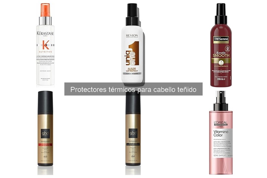 Cómo almacenar protectores térmicos para cabello teñido