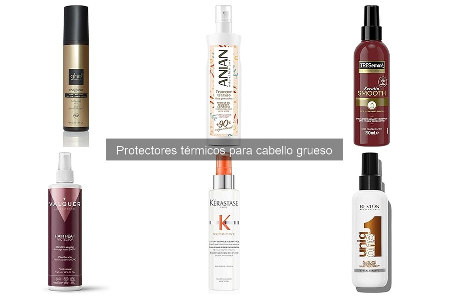 Cómo el calor daña el cabello grueso sin protector térmico