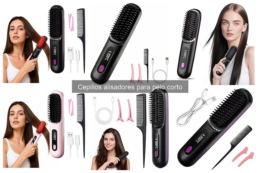 Cómo Elegir el Cepillo Alisador Ideal para Pelo Corto