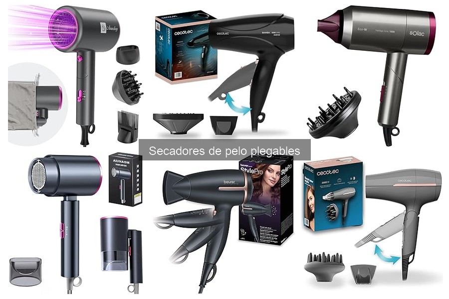 ¿Cómo elegir el mejor secador de pelo plegable?