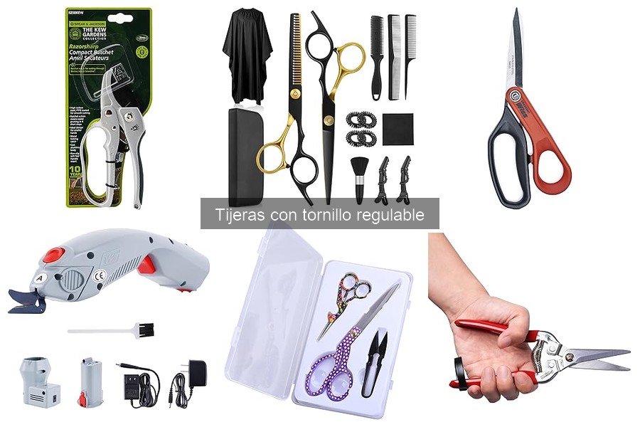 ** Cómo Elegir Tijeras con Tornillo Regulable: Guía de Compra