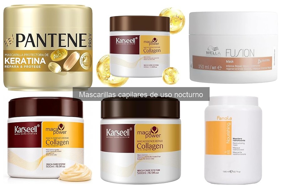 Cómo integrar mascarillas capilares nocturnas en tu rutina