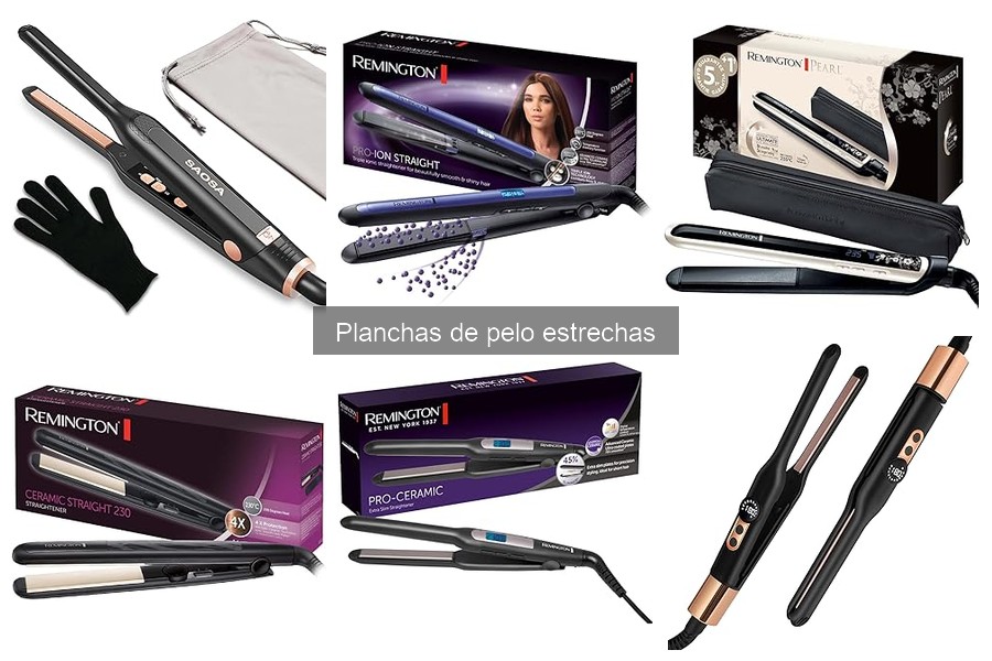 Cómo usar correctamente una plancha de pelo estrecha
