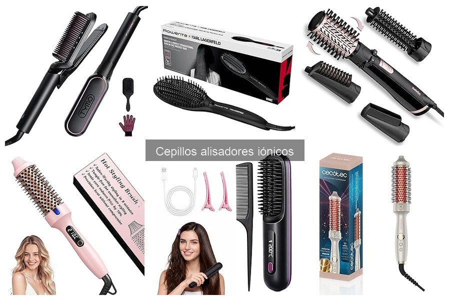 Comparativa: Cepillos Alisadores Iónicos vs Planchas de Pelo