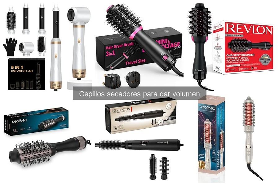 Comparativa: Cepillos Secadores vs Planchas para Volumen