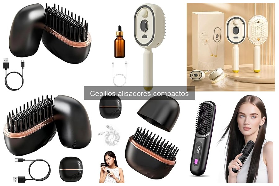 Comparativa de Cepillos Alisadores Compactos Más Populares