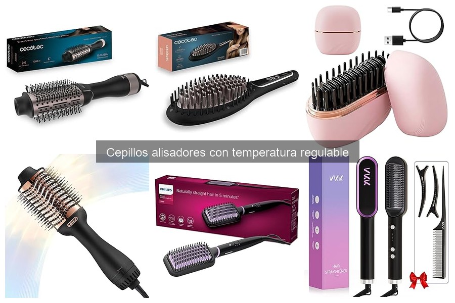 Comparativa de Cepillos Alisadores con Temperatura Regulable