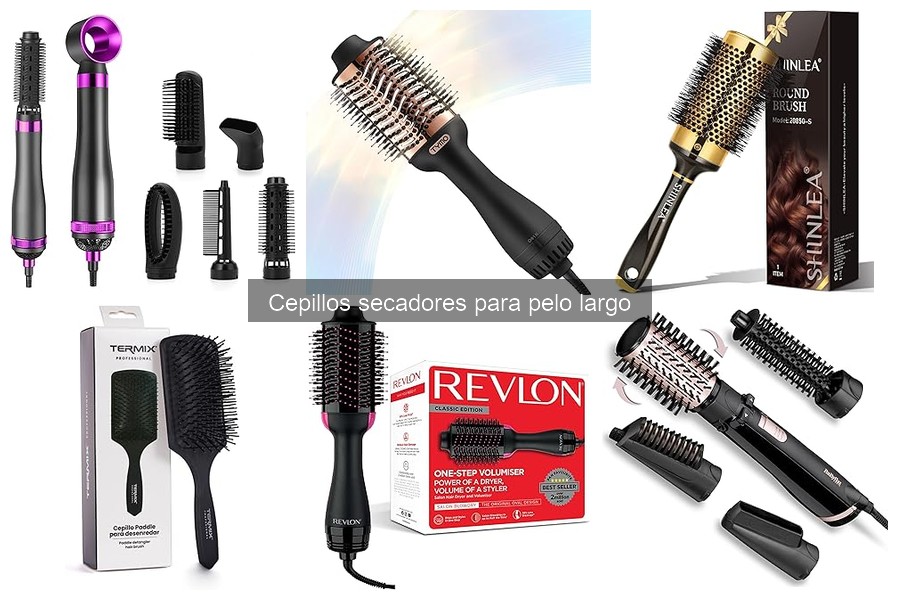 Comparativa de Cepillos Secadores para Pelo Largo