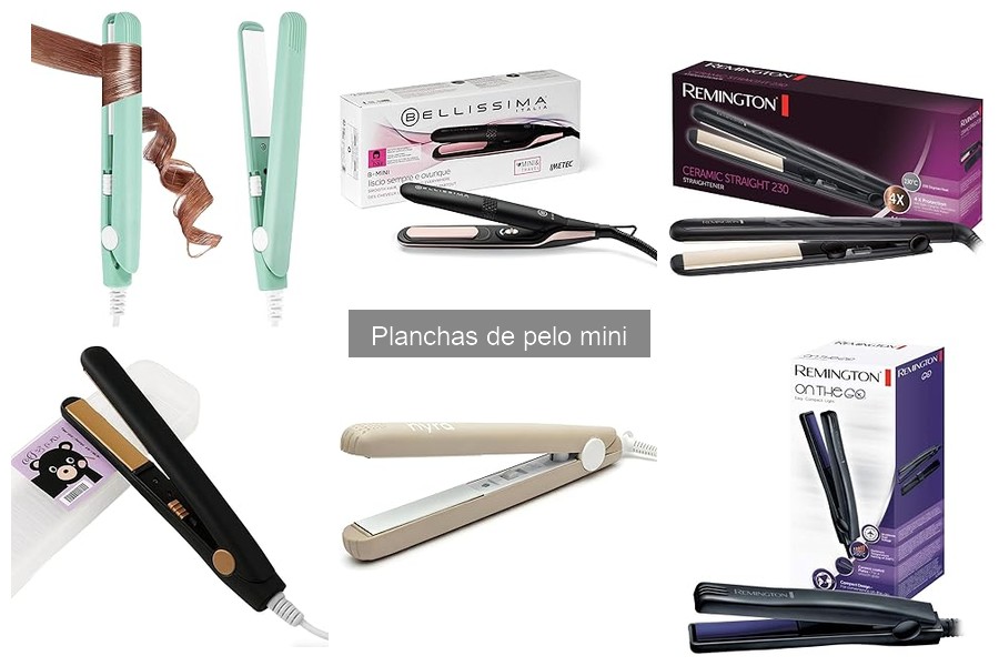 Comparativa de las Mejores Planchas de Pelo Mini 2023