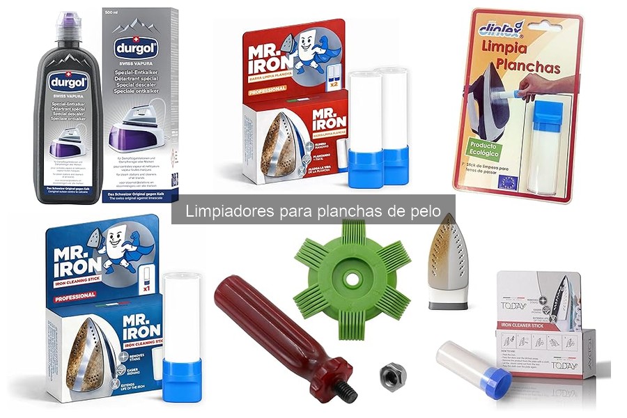 Comparativa de Limpiadores para Planchas de Pelo Efectivos