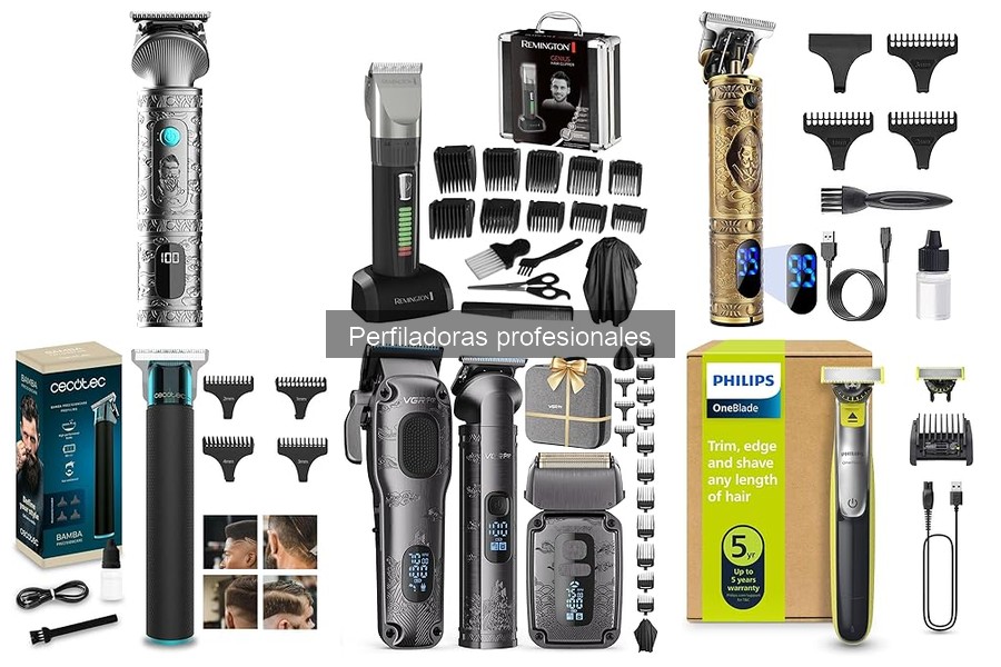 Comparativa de Perfiladoras Profesionales: Cecotec vs Philips
