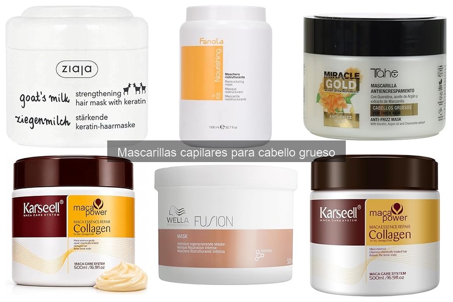 Comparativa: Mascarillas vs Acondicionadores para Cabello Grueso