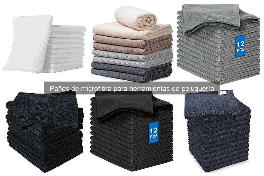 Comparativa: Paños de Microfibra vs. Otros Tipos en Peluquería