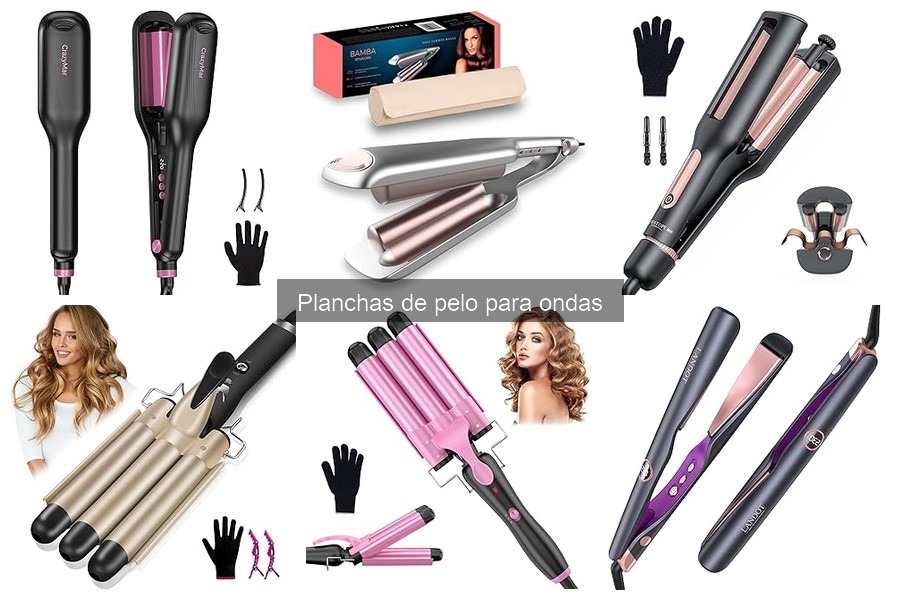 Comparativa: Planchas de Pelo para Ondas vs. Rizadores