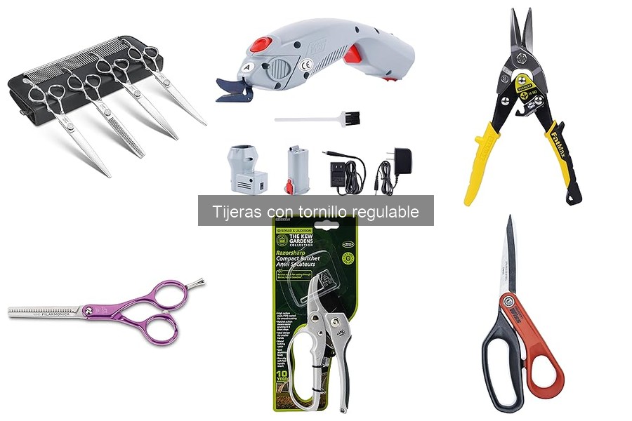 Comparativa: Tijeras Convencionales vs con Tornillo Regulable