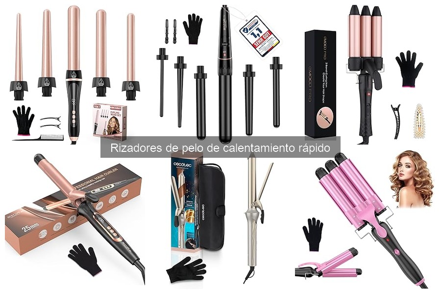 Consejos para mantener tu rizador de pelo de calentamiento rápido