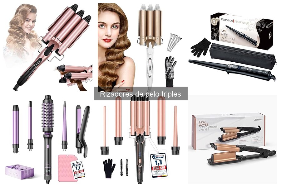 ** Consejos para Rizos Duraderos con Rizadores de Pelo Triples