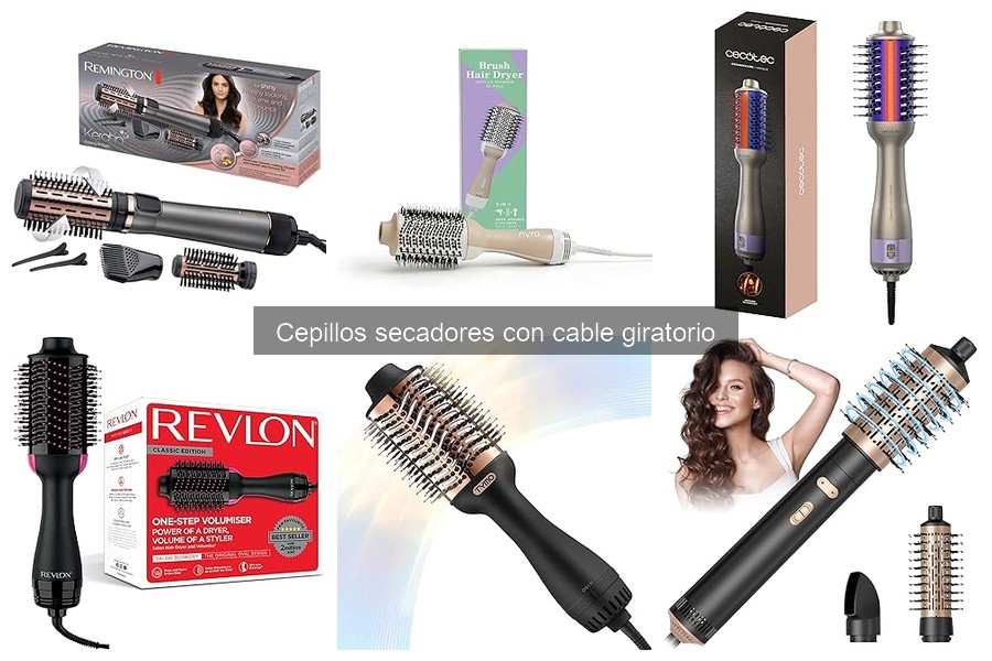 Descubre el Cepillo Secador con Cable Giratorio: Ventajas y Características