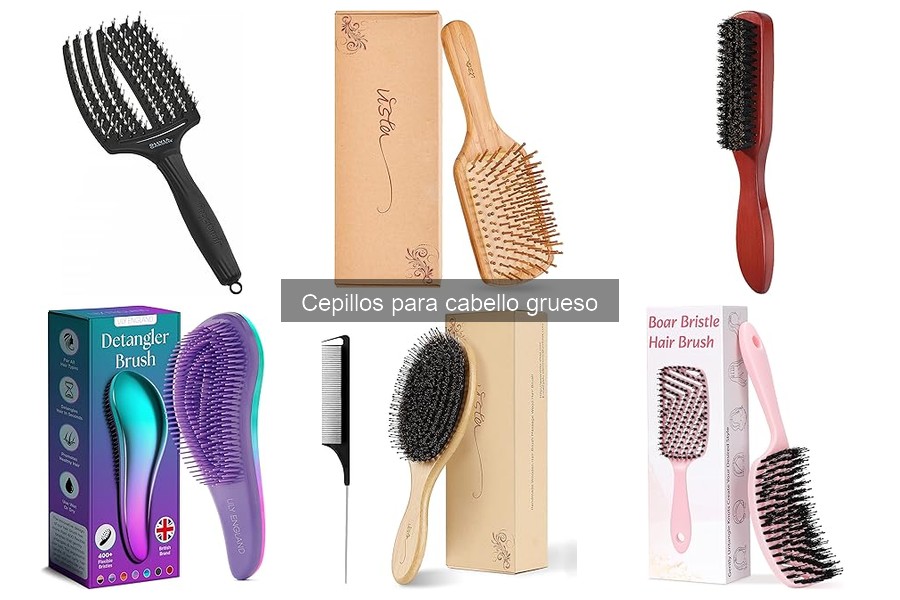 Dónde comprar cepillos para cabello grueso a buen precio