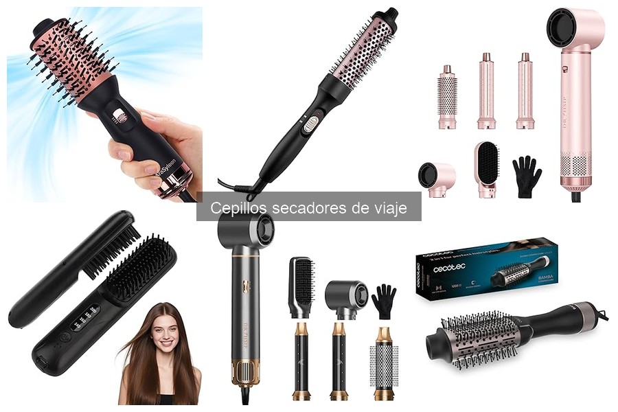 Dónde comprar cepillos secadores de viaje baratos y ofertas