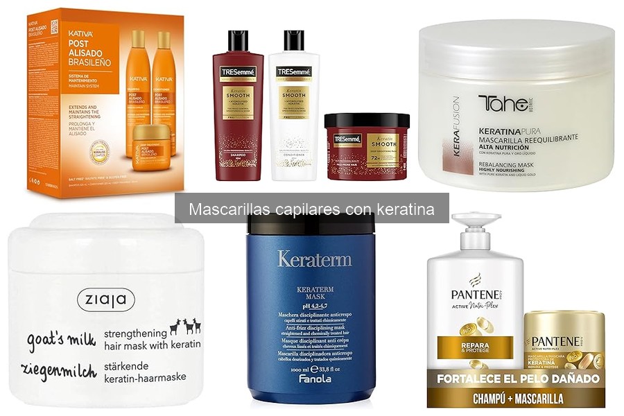 Dónde comprar mascarillas capilares con keratina baratas
