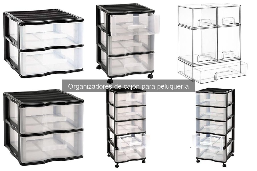 Dónde comprar organizadores de cajón para peluquería
