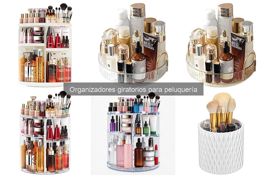 Dónde comprar organizadores giratorios para peluquería