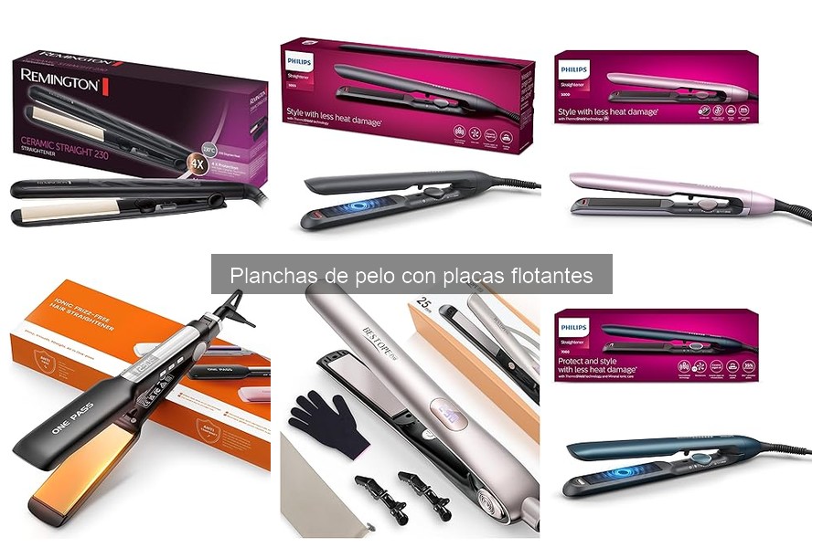 Dónde comprar planchas de pelo con placas flotantes