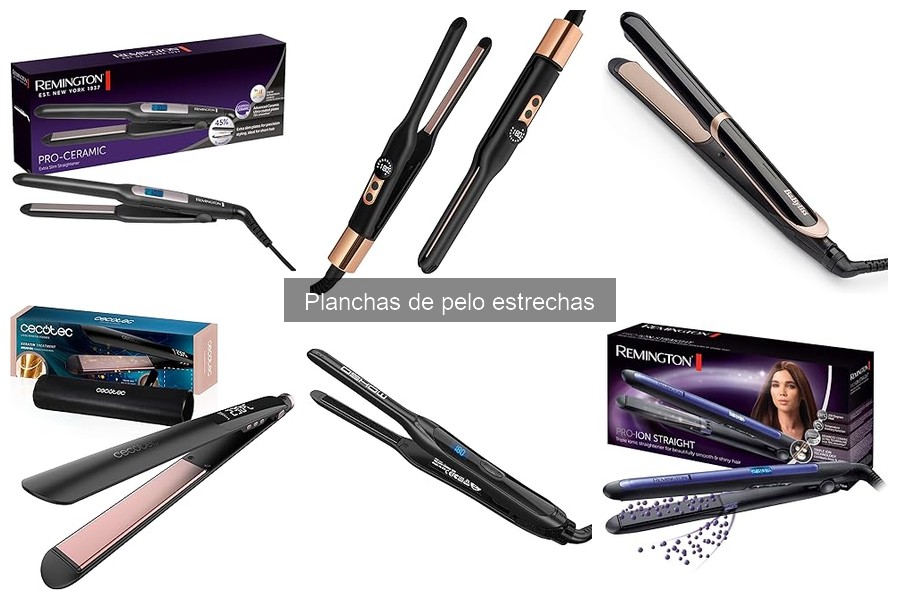 Efectividad de las Planchas de Pelo Estrechas para Rizos