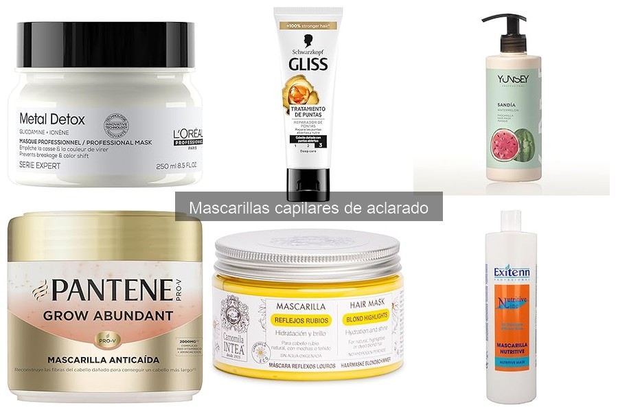 Efectos a Largo Plazo de las Mascarillas Capilares de Aclarado