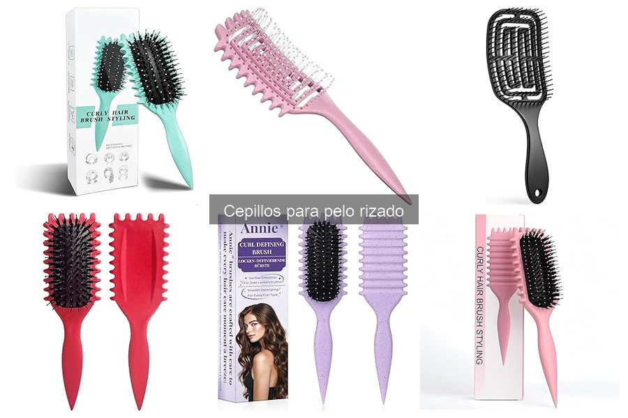 ** Errores comunes al usar cepillos en cabello rizado