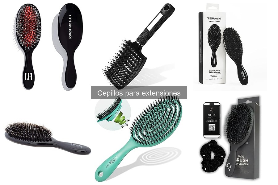 Errores comunes al usar cepillos en extensiones de cabello