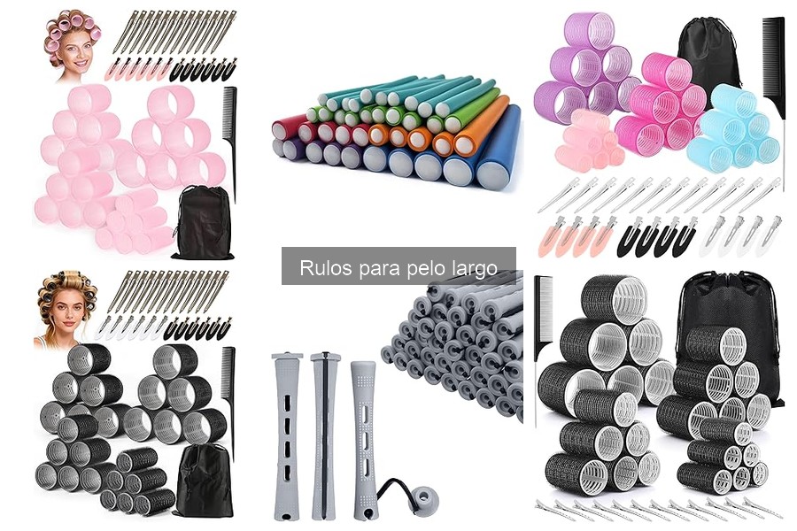 Evita el frizz con rulos para pelo largo: Consejos efectivos
