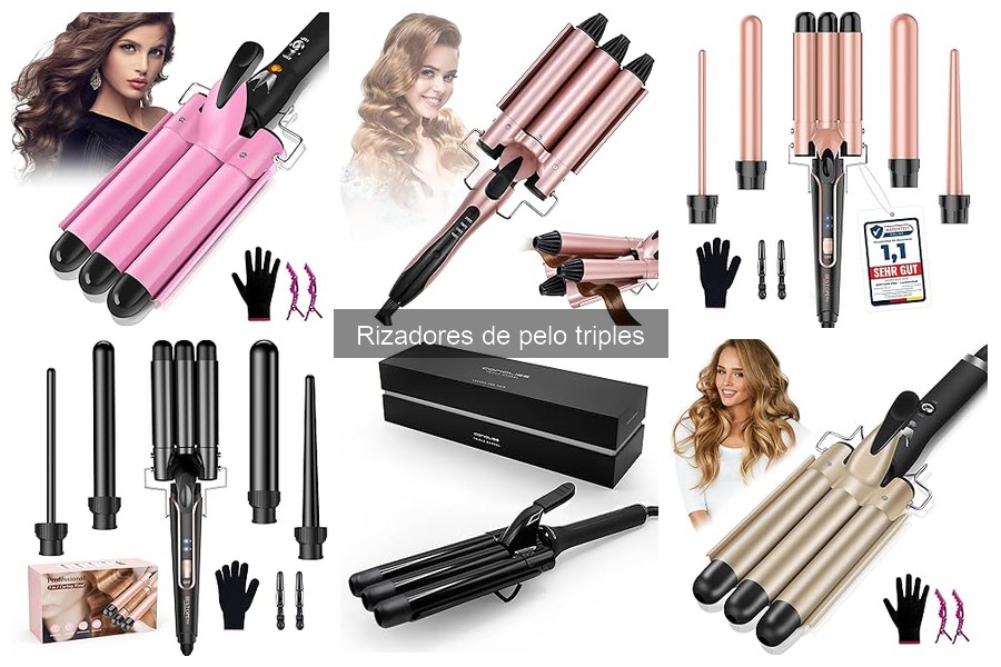 Grosor ideal de varilla en rizadores triples: guía esencial