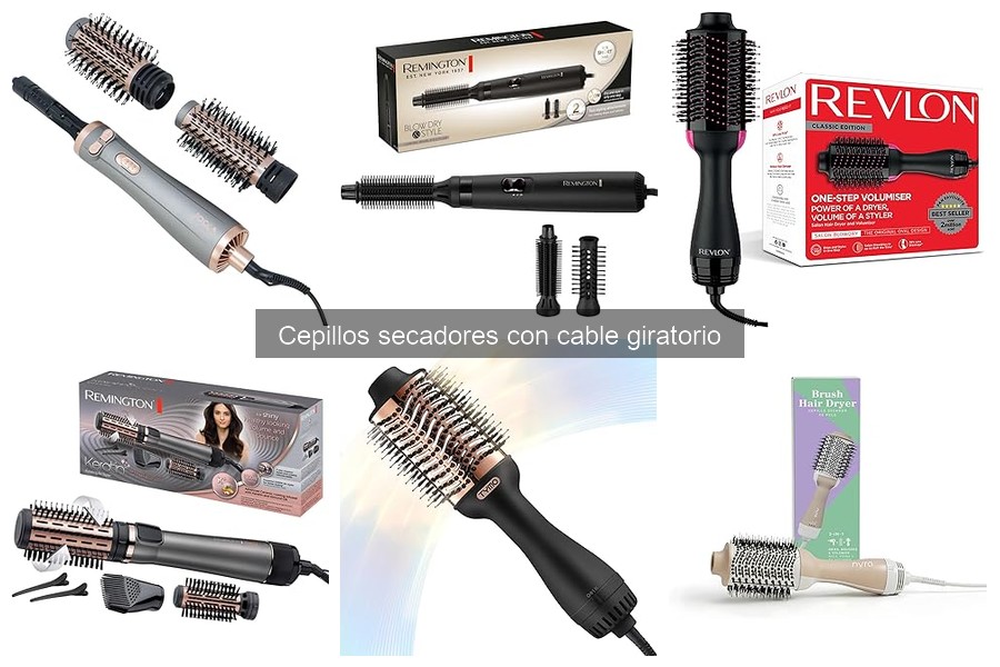 Guía de compra de cepillos secadores con cable giratorio